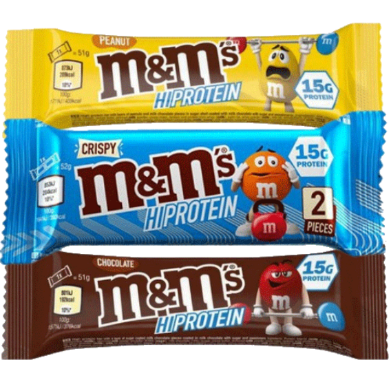 Mars M&M's HiProtein Bar 51 g - arašídy