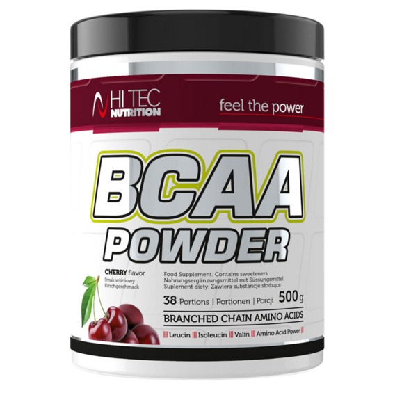 HiTec BCAA Powder 500 g - pomeranč