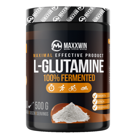 MAXXWIN L-Glutamine 100% fermented 300 g - malina