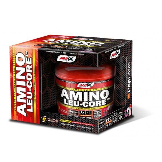 Amix Amino Leu-Core 8:1:1 390 g - ovocný punč