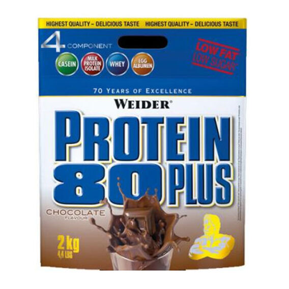 Weider Protein 80 Plus 2000 g - jahoda
