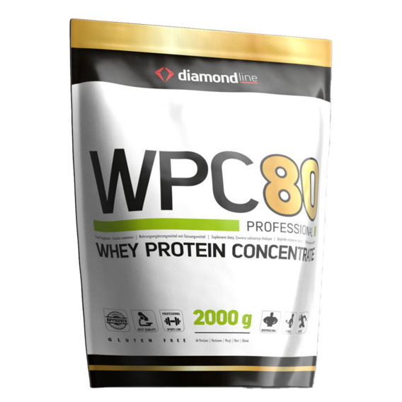 HiTec Diamond line WPC 80 protein 2000 g - čokoláda