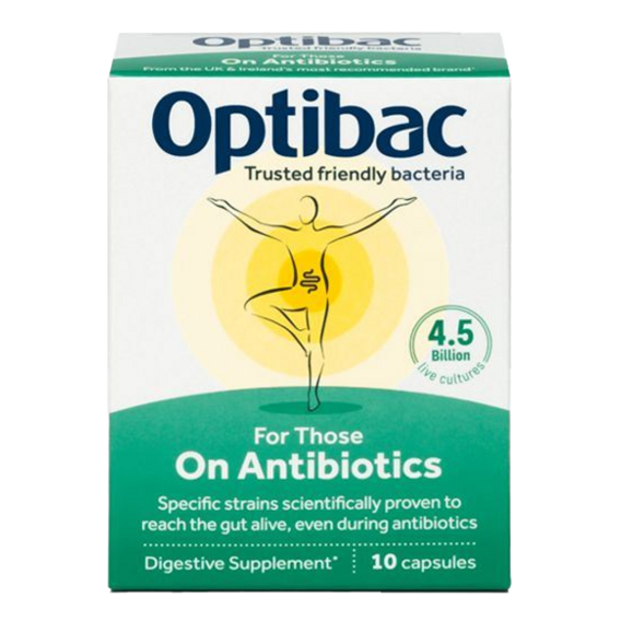 Optibac On Antibiotics - 10 kapslí