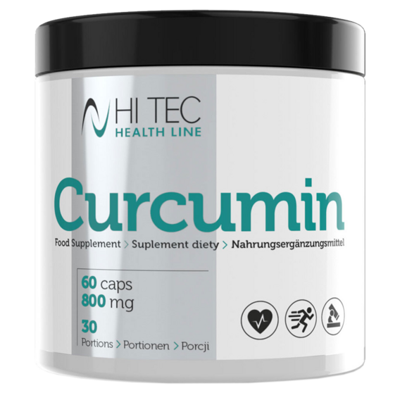 HiTec Curcumin - 60 kapslí