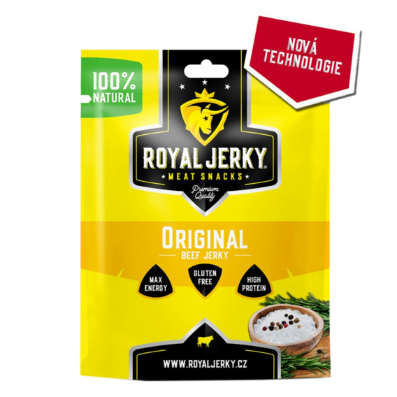 Royal Jerky 22 g - hovězí, barbecue
