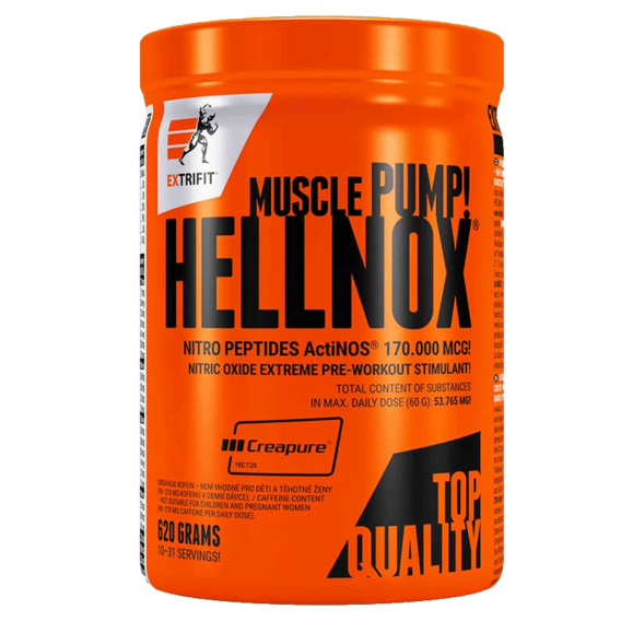Extrifit Hellnox 620 g - pomeranč
