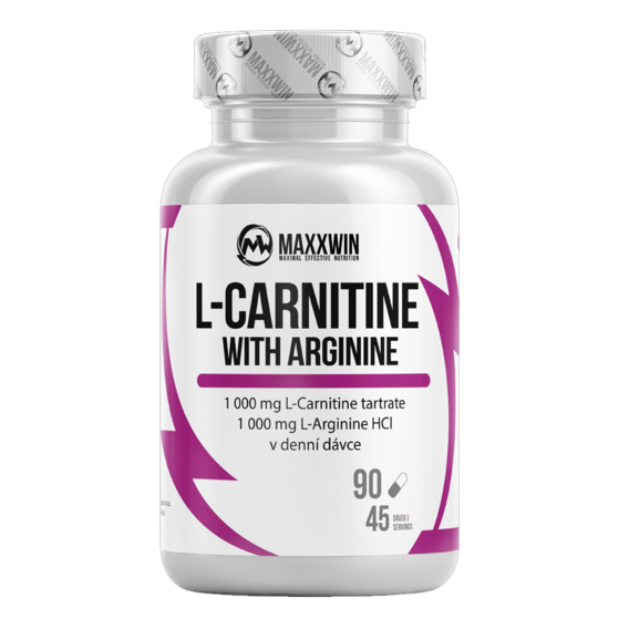 MAXXWIN L-Carnitine Arginine - 90 kapslí