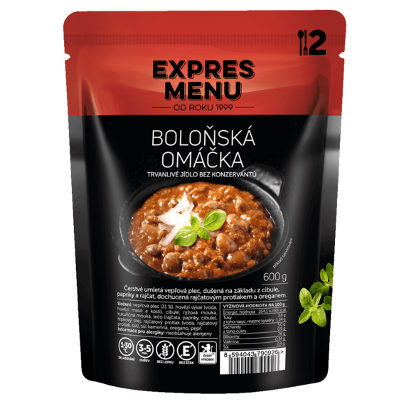 Expres menu Boloňská omáčka - 600 g