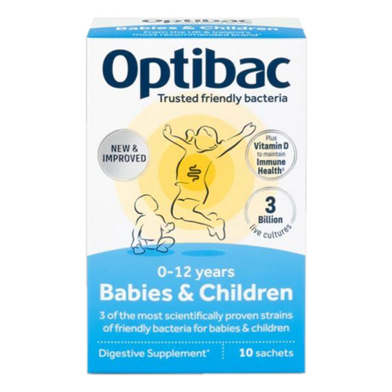 Optibac Babies & Children 10 x 1,5 g - bez příchutě