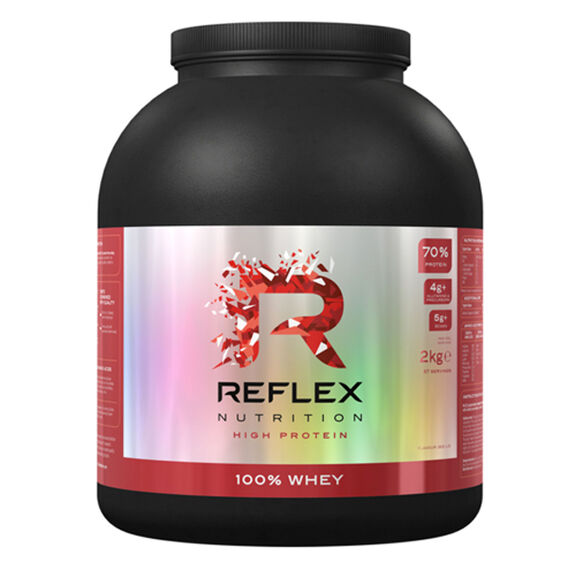 Reflex 100% Whey Protein 2000 g - jahoda, malina