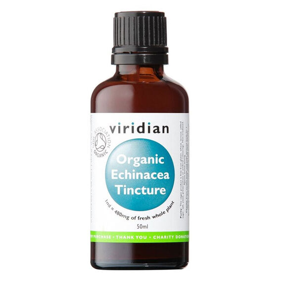 Viridian Organic Echinacea Tincture - 50ml