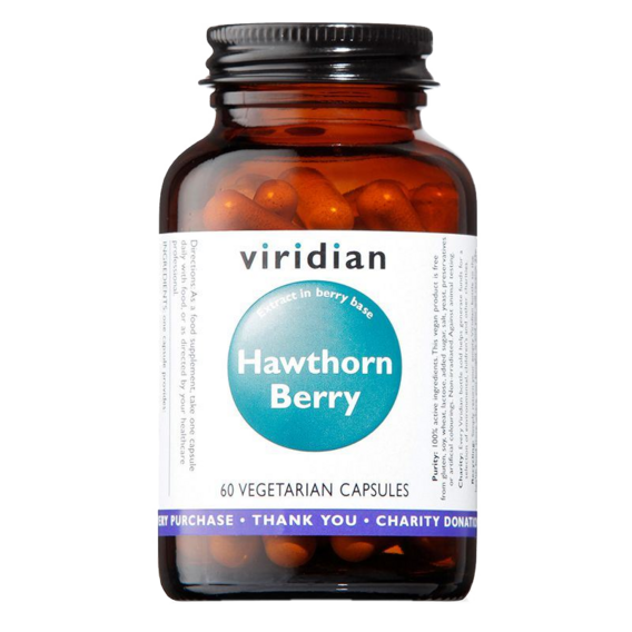 Viridian Hawthorn Berry - 60 kapslí
