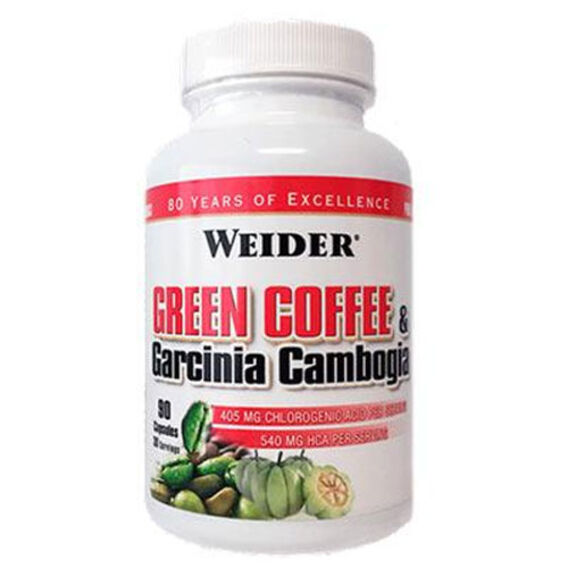 Weider Green Coffee & Garcinia Cambogia - 90 kapslí