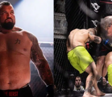 Eddie Hall si v zápase MMA 2 vs 1 podal bratry Neffatiovy