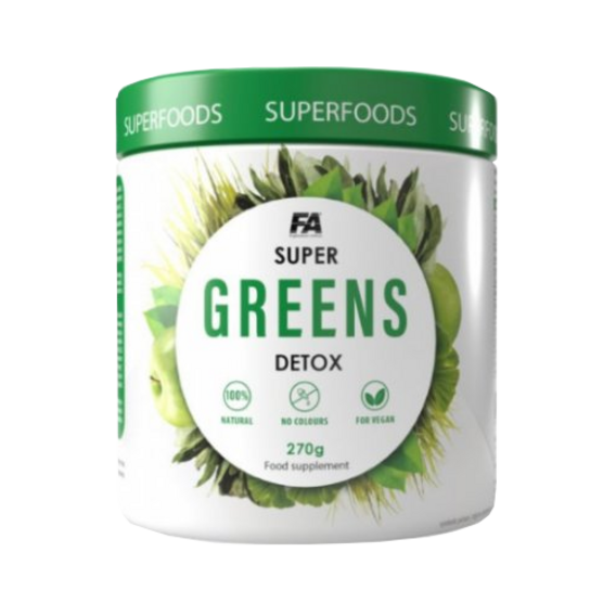 FA Super GREENS Detox 20 x 9 g - bez příchutě