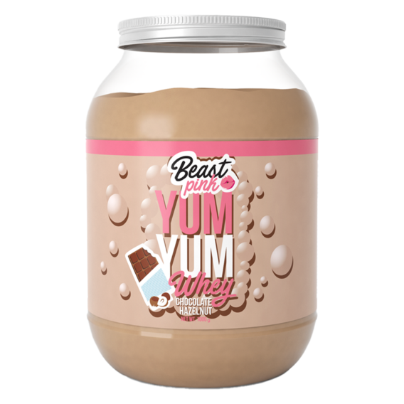 GymBeam Protein Yum Yum Whey 1000 g - bílá čokoláda, kokos