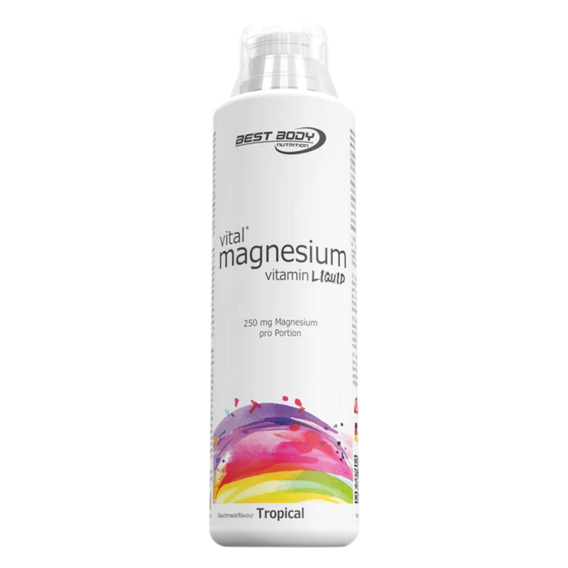 Best Body Magnesium vitamin liquid 500 ml - tropical
