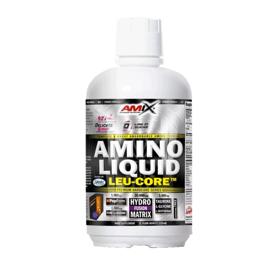 Amix Amino Liquid LEU-CORE 920ml - čokoláda