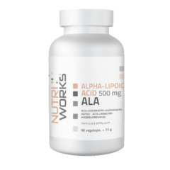 NutriWorks Alpha Lipoic Acid 500mg