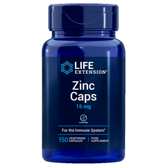 Life Extension Zinc Caps - 150 kapslí