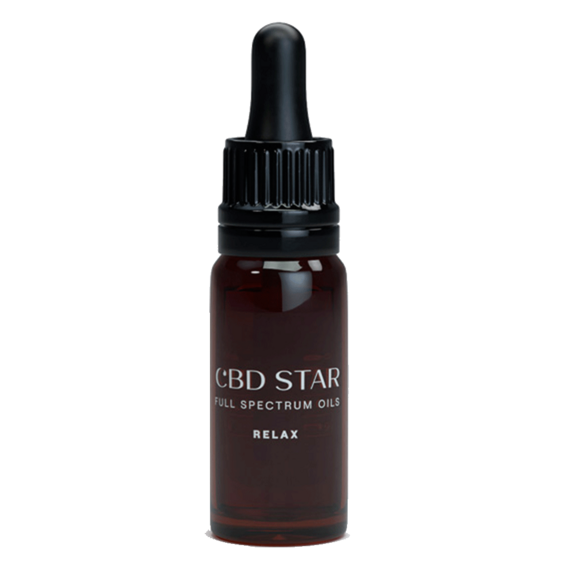 CBD STAR Konopný CBD olej RELAX 5% 10 ml