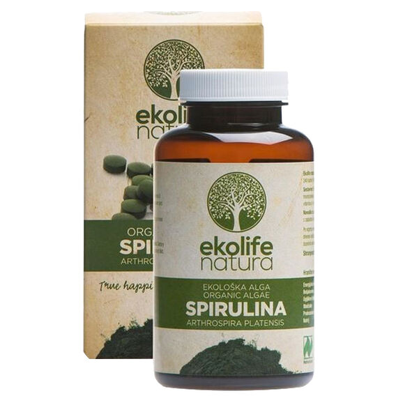 Ekolife Natura Algae Spirulina Organic - 240 tablet