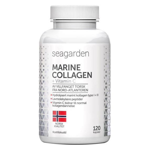 Seagarden Marine Collagen + Vitamin C 30 x 5 g - citron