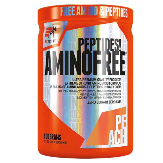 Extrifit AminoFree Peptides 400 g - pomeranč