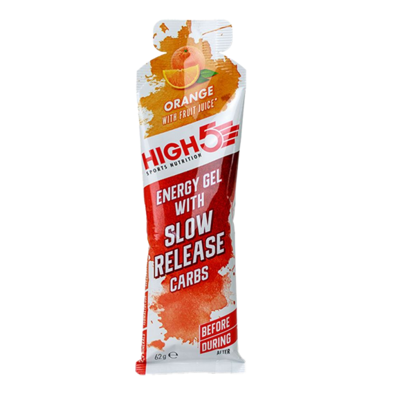 HIGH5 Energy Gel Slow Release 62 g - pomeranč