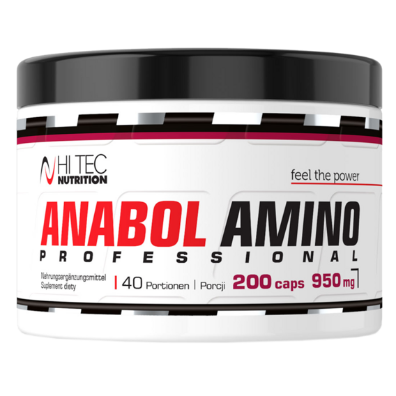 HiTec Anabol Amino Professional - 200 kapslí