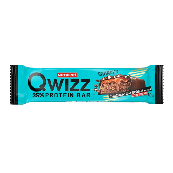 Nutrend Qwizz Protein Bar 60 g - čokoláda, kokos