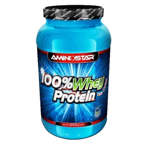 Aminostar 100% Whey Protein CFM 2000 g - banán