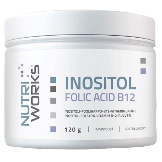 NutriWorks Inositol Folic Acid B12